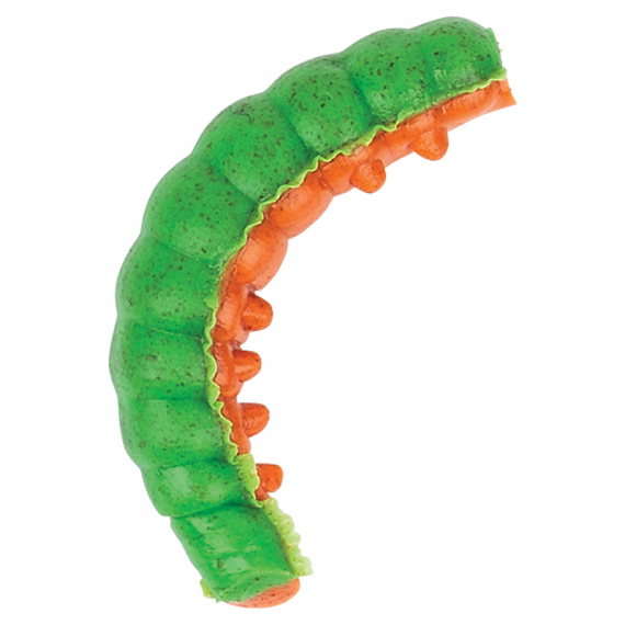 Berkley Power Honey Worm 2.5cm - Green Orange in der Gruppe Köder / Forellenteig bei Sportfiskeprylar.se (1546773)