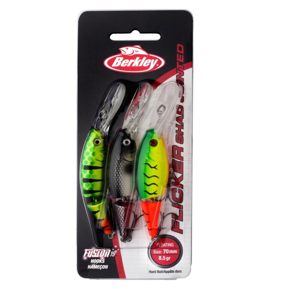 Berkley Flicker Shad 3-Pack in der Gruppe Köder / Köder Sets / Köder Sets Barsch bei Sportfiskeprylar.se (1550659)