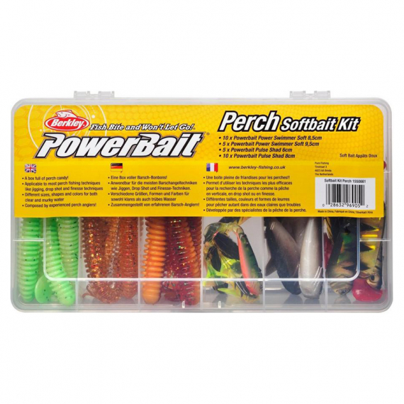 Berkley PowerBait JiggKit Perch in der Gruppe Köder / Köder Sets / Köder Sets Barsch bei Sportfiskeprylar.se (1550661)