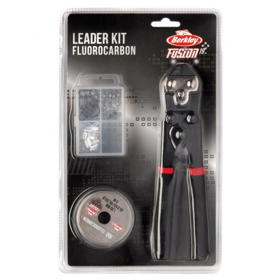 Berkley Fusion19 Leader Kit Fluorocarbon in der Gruppe Haken & Zubehör / Vorfächer & Vorfachmaterial / Vorfachmaterial / Vorfachmaterial Fluorocarbon bei Sportfiskeprylar.se (1550778)