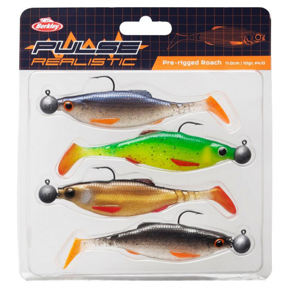 Berkley Pulse Realistic Roach (4stk.) in der Gruppe Köder / Gummiköder / Barsch Gummifische & Zander Gummifische bei Sportfiskeprylar.se (1551695r)