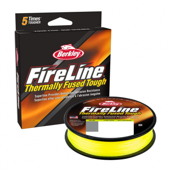 Berkley Fireline 150m Fl. Green - 0.17mm in der Gruppe Schnüre / Geflochtene Schnüre bei Sportfiskeprylar.se (1553683)