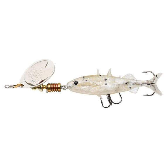Abu Garcia FA Stickle Spinner 6,5cm, 7g - Salt N Pepper in der Gruppe Köder / Spinners / Inlinespinnare bei Sportfiskeprylar.se (1596280)