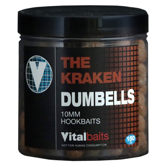 Vital Baits The Kraken Dumbells 10mm 150 g in der Gruppe Köder / Boilies, Baits & Groundbait / Boilies bei Sportfiskeprylar.se (16-0001)