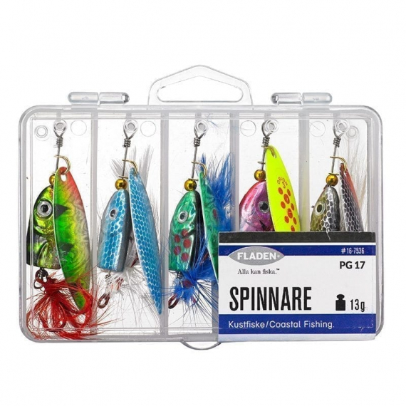 Fladen Spinnare (5pcs) - 13g in der Gruppe Köder / Köder Sets bei Sportfiskeprylar.se (16-7536)