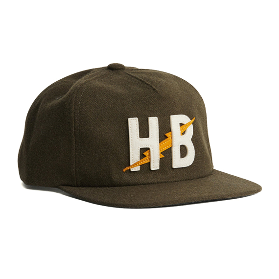 Howler Bro\'s Unstructured Snapback Hats Big HB - Dark Olive in der Gruppe Kleidung & Schuhe / Kappen & Kopfbedeckungen / Caps bei Sportfiskeprylar.se (160524F-BIG)