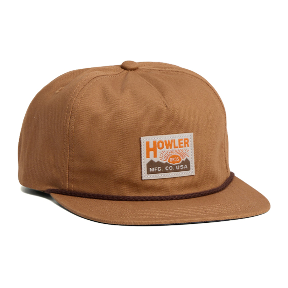 Howler Bro\'s Unstructured Snapback Hats HB Manufacturing Co. - Brown Oxford in der Gruppe Kleidung & Schuhe / Kappen & Kopfbedeckungen / Caps bei Sportfiskeprylar.se (160525F-HBM)