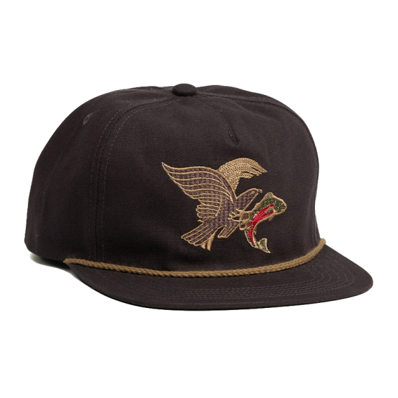 Howler Bro\'s Unstructured Snapback Hats Osprey Prey - Black Twill in der Gruppe Kleidung & Schuhe / Kappen & Kopfbedeckungen / Caps bei Sportfiskeprylar.se (160525F-OSP)