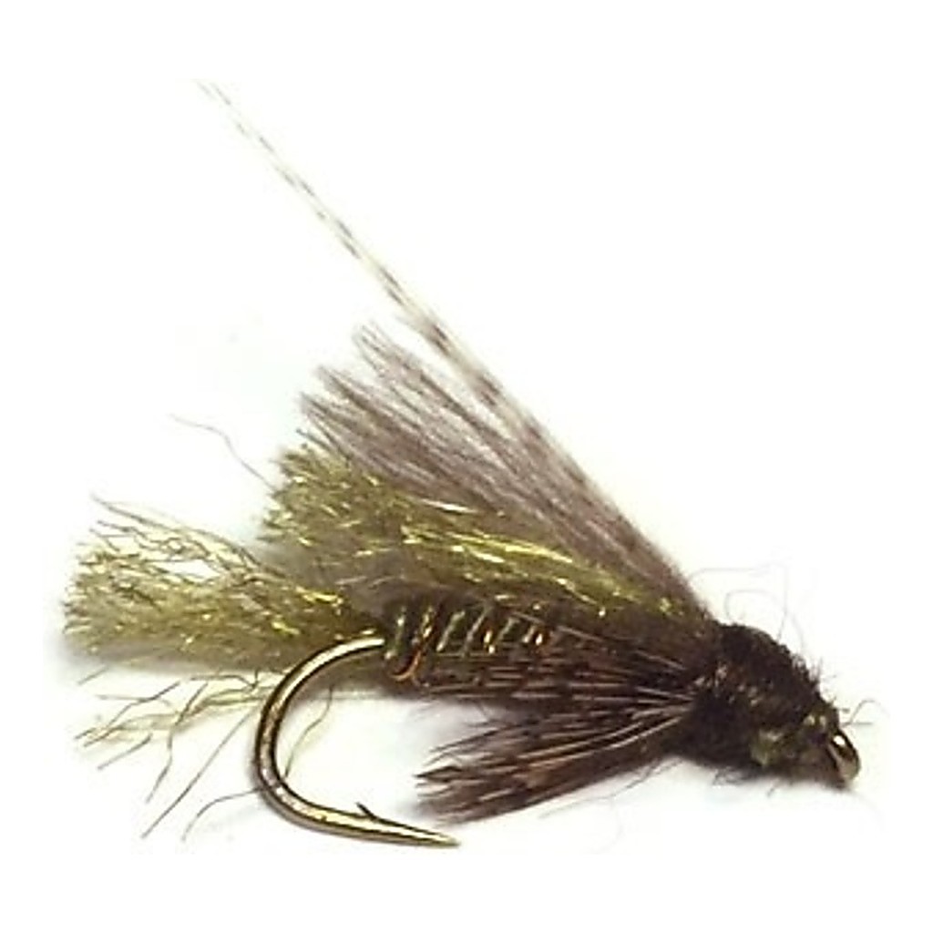 CDC Caddis Emerger Olive # 14 in der Gruppe Köder / Fliegen / Trockenfliegen bei Sportfiskeprylar.se (16058-OLIVE-14)