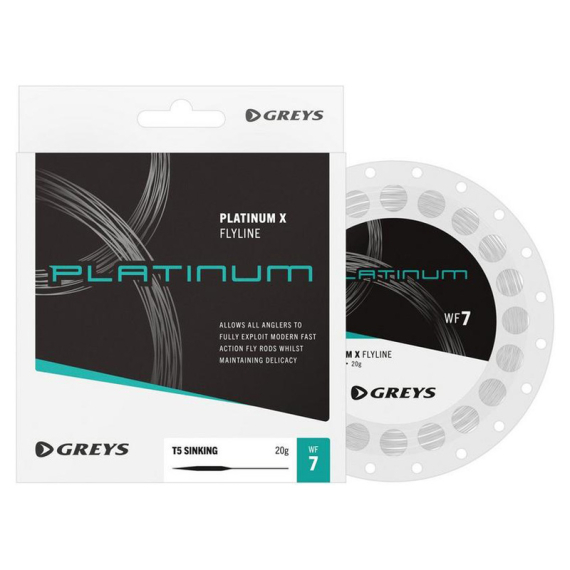 Greys Platinum X Sink 5 in der Gruppe Schnüre / Fliegenschnüre / Einhand bei Sportfiskeprylar.se (1620785r)