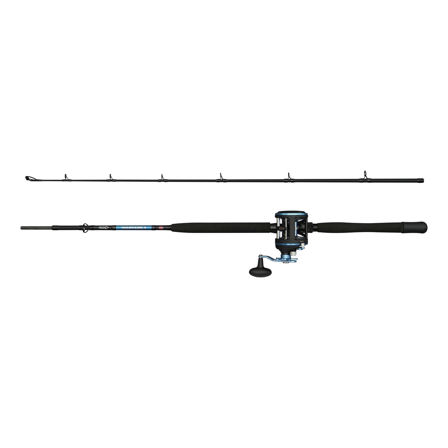 PENN Warfare II Boat - 7\' 20-30Lb 30LWLH Combo in der Gruppe Angelsets / Meeresangel Sets bei Sportfiskeprylar.se (1636318)
