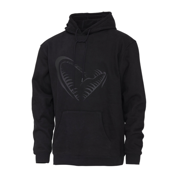 Savage Gear Jaw Hoodie Black in der Gruppe Kleidung & Schuhe / Kleidung / Pullover / Hoodies bei Sportfiskeprylar.se (1642645r)