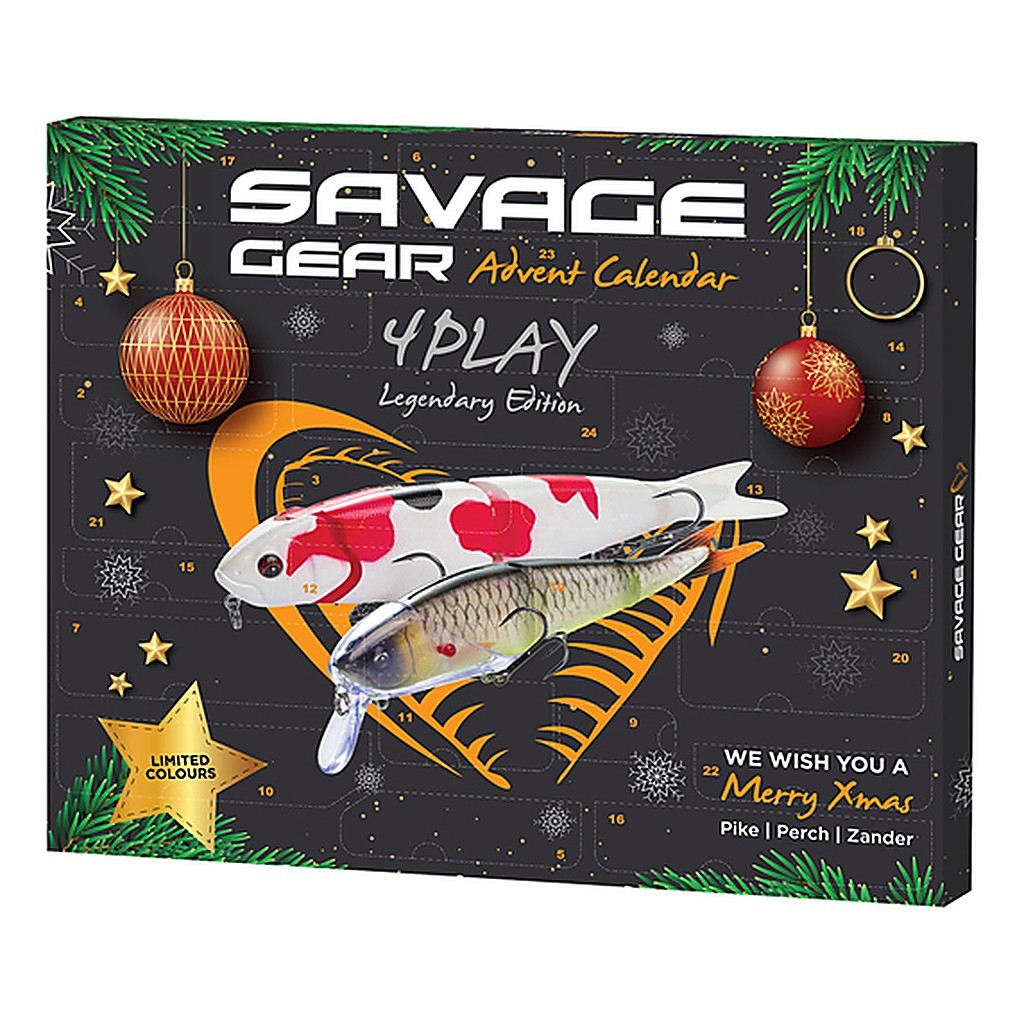 Savage Gear 4PLAY Calendar in der Gruppe Sonstiges / Geschenke & Geschenkführer / Adventskalender bei Sportfiskeprylar.se (1656128)