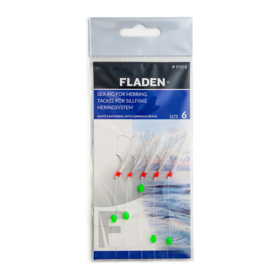 Fladen Tackel För Sillfiske in der Gruppe Köder / Köder für das Meeresangeln / Hackle & Meeresangeln Rigs bei Sportfiskeprylar.se (17-111-6r)