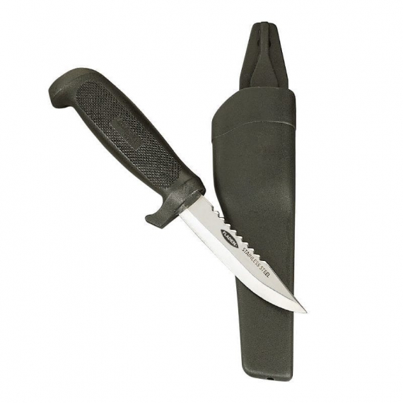 Fladen Fishing knife Stainless with Plastic handle in der Gruppe Werkzeuge & Zubehör / Messer & Äxte / Messer / Bushcraftmesser bei Sportfiskeprylar.se (17-13)