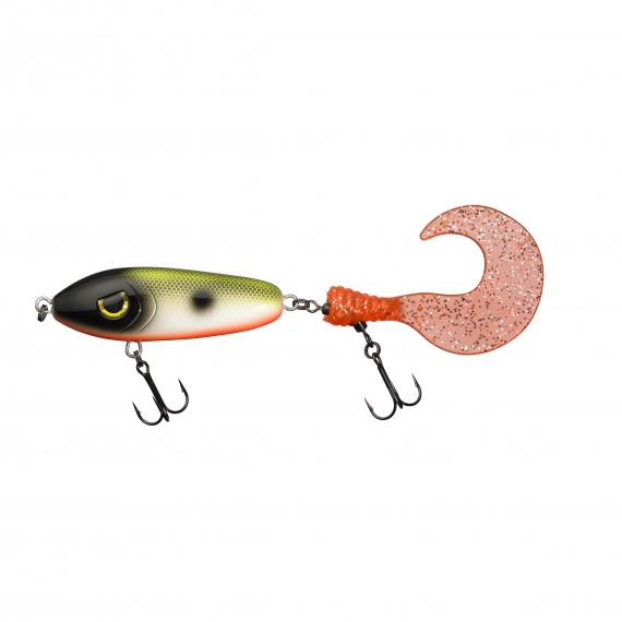 Fladen Maxximus Predator Tail 50g, Hot F in der Gruppe Köder / Tail Köder & Hybrid Köder bei Sportfiskeprylar.se (18-715001)