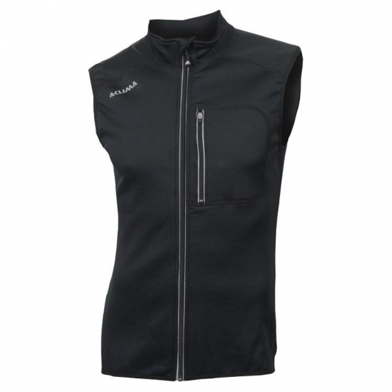 Aclima WoolShell Vest Man, Jet Black in der Gruppe Kleidung & Schuhe / Kleidung / Schichten & Unterwäsche bei Sportfiskeprylar.se (187502001-05r)