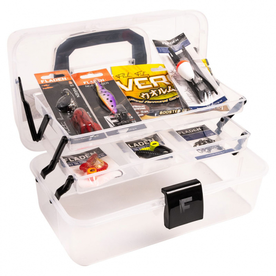 Fladen Everybody can fish Perch & Trout Box in der Gruppe Köder / Köder Sets bei Sportfiskeprylar.se (19-2543)