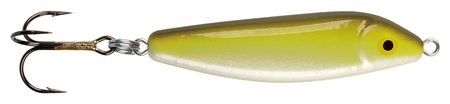 Falkfish Spöket 28g 80mm, Yellow Olive WP in der Gruppe Köder / Meerforellenköder & Küstenwobbler / Küstenwobbler bei Sportfiskeprylar.se (1920280417)