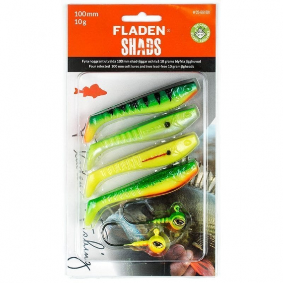 Fladen Jig Assortment Shad 80mm Colour combo 1 in der Gruppe Köder / Köder Sets bei Sportfiskeprylar.se (20-660801)