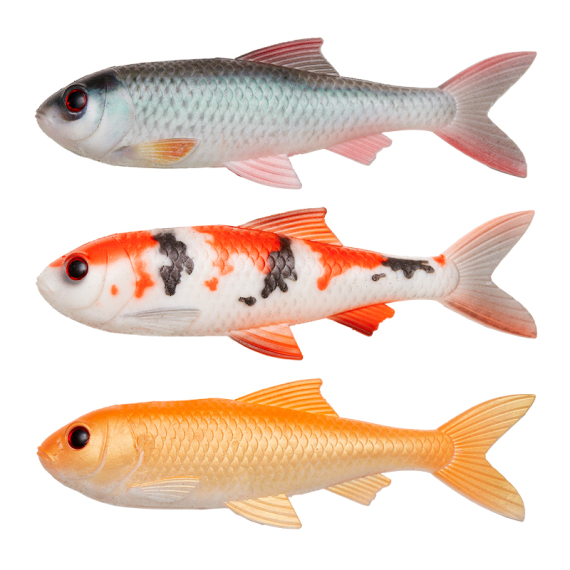 Pulz Bait Skinz Roach, 15cm 3pcs - Roach/Koi/Gold Fish in der Gruppe Köder / Pulz Bait bei Sportfiskeprylar.se (2000-35)