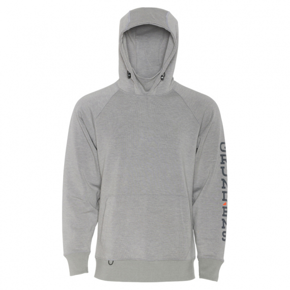 Grundéns Dillingham Tech Hoodie Metal Heather in der Gruppe Kleidung & Schuhe / Kleidung / Pullover / Hoodies bei Sportfiskeprylar.se (20028-035-0014r)
