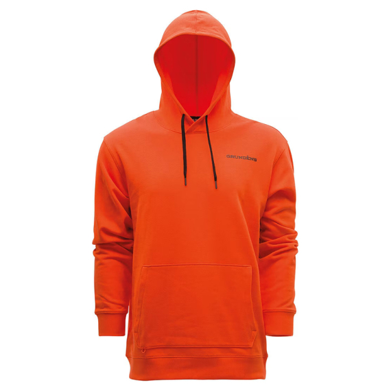 Grundéns Displacement DWR Hoodie Red Orange in der Gruppe Kleidung & Schuhe / Kleidung / Pullover / Hoodies bei Sportfiskeprylar.se (20032-607-0014r)