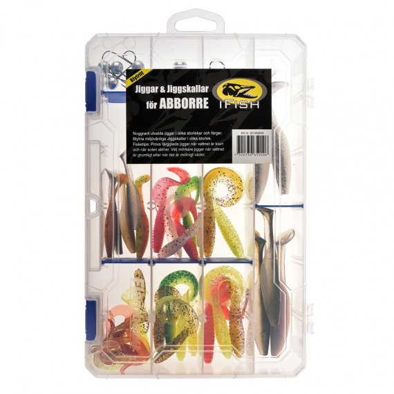 Ifish Ready To Fish Barsch Gummifische Boxed in der Gruppe Köder / Gummiköder / Barsch Gummifische & Zander Gummifische bei Sportfiskeprylar.se (20180659)