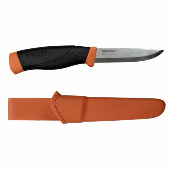 Morakniv Companion HeavyDuty - Burnt Orange in der Gruppe Werkzeuge & Zubehör / Messer & Äxte / Messer / Bushcraftmesser bei Sportfiskeprylar.se (20190268)