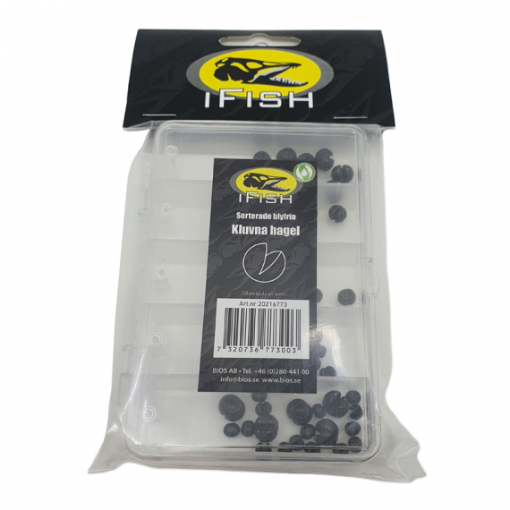 IFISH Kluvna hagel Blyfri in der Gruppe Haken & Zubehör / Sinkers & Gewichte / Bleie & Split Shots bei Sportfiskeprylar.se (20216773)