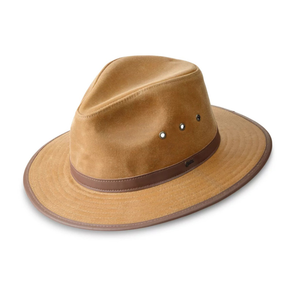 Orvis Oilcloth Hat Tan in der Gruppe Kleidung & Schuhe / Kappen & Kopfbedeckungen / Hüte bei Sportfiskeprylar.se (20248771r)