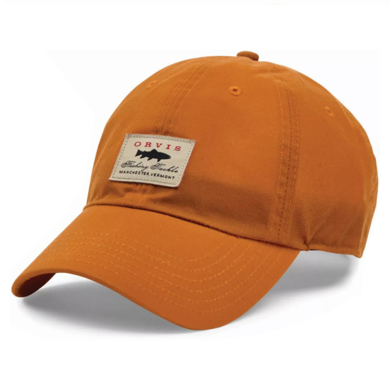 Orvis Waxed Ball Cap Burnt Orange in der Gruppe Kleidung & Schuhe / Kappen & Kopfbedeckungen / Caps / Dad Caps bei Sportfiskeprylar.se (20248775)