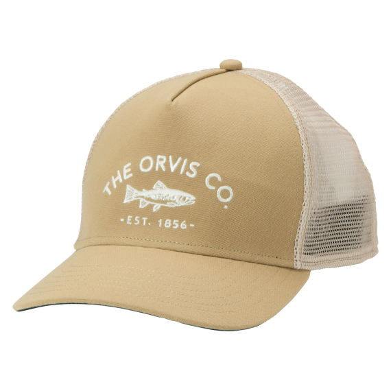 Orvis Co Trucker Hat Khaki in der Gruppe Kleidung & Schuhe / Kappen & Kopfbedeckungen / Caps bei Sportfiskeprylar.se (20258956)