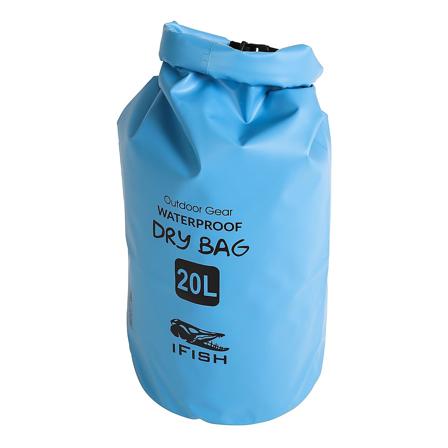 IFISH Dry Bag 20L Blue in der Gruppe Aufbewahrung / Wasserdichte Taschen bei Sportfiskeprylar.se (20266277)