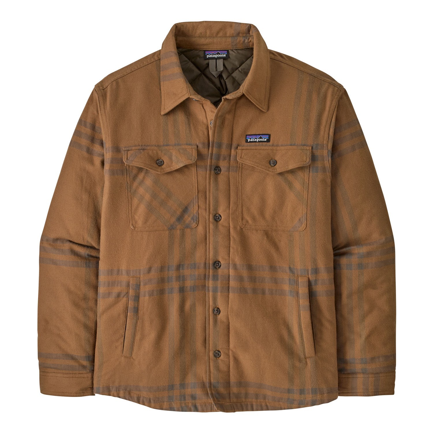Patagonia M\'s LW Insulated Fjord Flannel Shirt DEBN in der Gruppe Kleidung & Schuhe / Kleidung / Jacken / Shell-Jacken bei Sportfiskeprylar.se (20386-DEBN-Sr)
