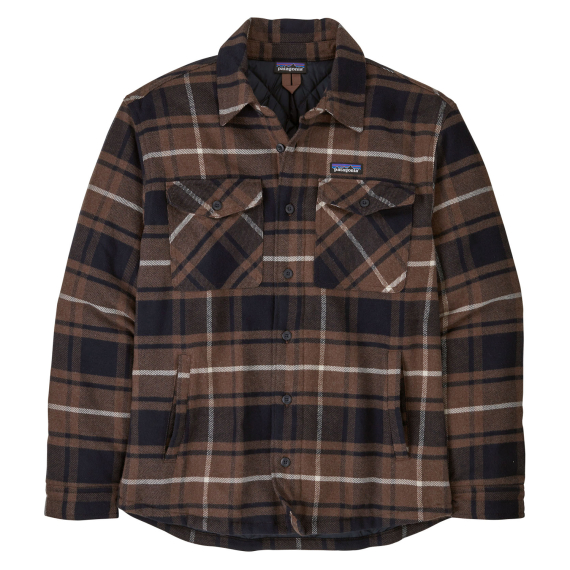 Patagonia M\'s LW Insulated Fjord Flannel Shirt OMBN in der Gruppe Kleidung & Schuhe / Kleidung / Hemden bei Sportfiskeprylar.se (20386-OMBN-Sr)