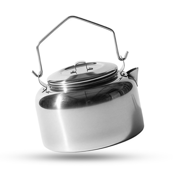 Coffee kettle Skaulo Stainless 1 liter, w bag in der Gruppe Outdoor / Campingküchen & Utensilien / Kaffeemaschinen & Kaffeepfannen bei Sportfiskeprylar.se (2040101-6660)