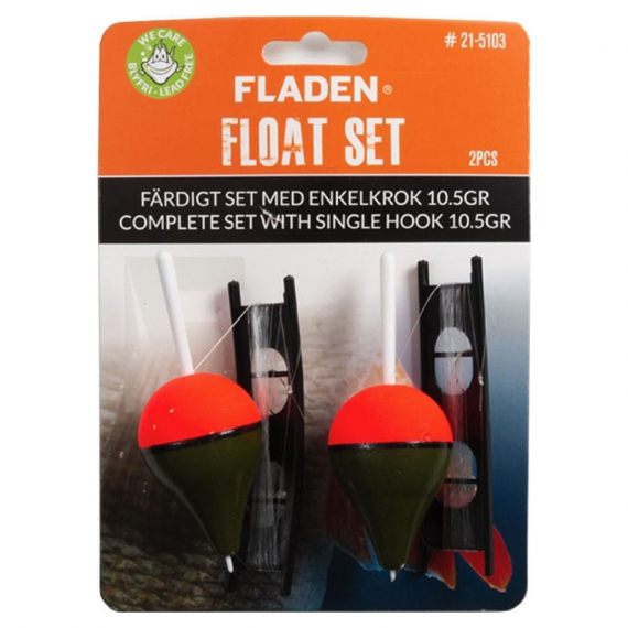 Fladen Slotted Bung Float Set 10.5g (2-pack) in der Gruppe Haken & Zubehör / Posen bei Sportfiskeprylar.se (21-5103)
