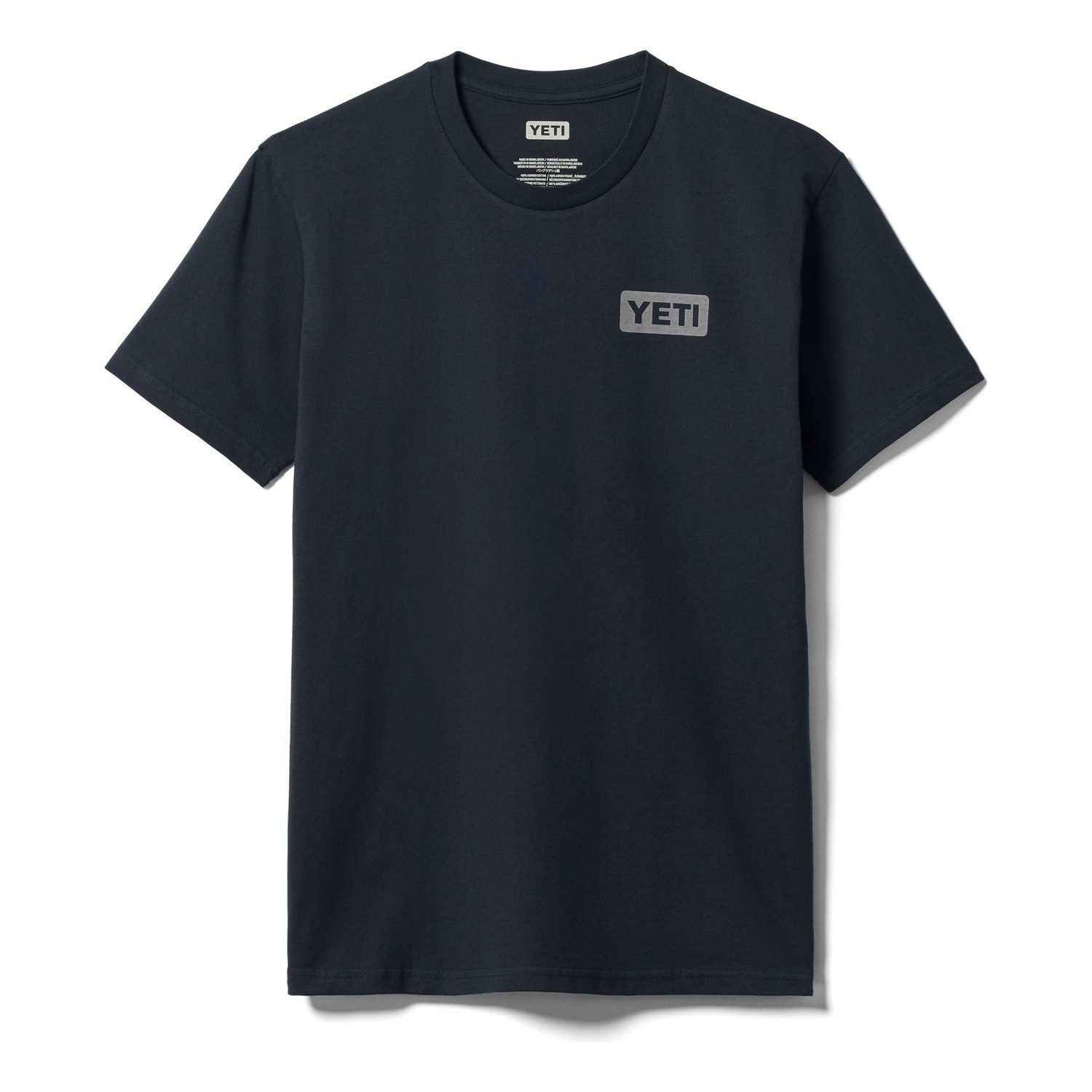 Yeti Lchest Logobadge SST T-Shirt, Navy in der Gruppe Kleidung & Schuhe / Kleidung / T-shirts bei Sportfiskeprylar.se (21023009166r)