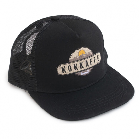 Lemmel Trucker Kokkaffe Black in der Gruppe Kleidung & Schuhe / Kappen & Kopfbedeckungen / Caps / Trucker-Kappen bei Sportfiskeprylar.se (21115332)
