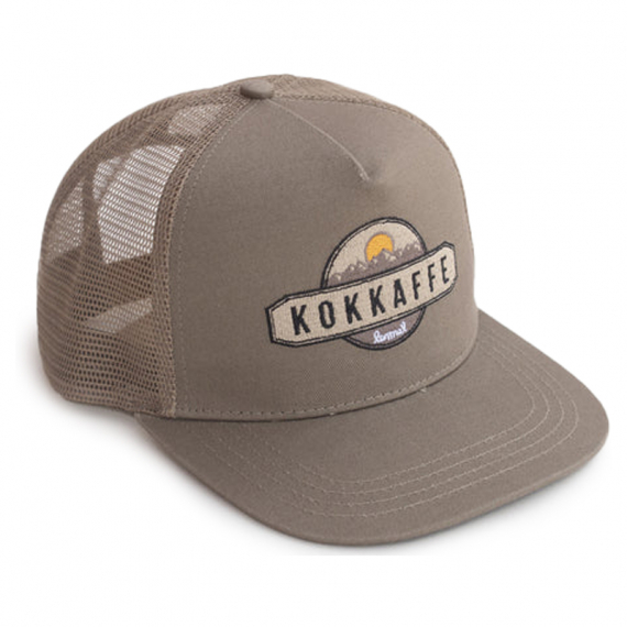 Lemmel Trucker Kokkaffe Green in der Gruppe Kleidung & Schuhe / Kappen & Kopfbedeckungen / Caps / Trucker-Kappen bei Sportfiskeprylar.se (21115632)