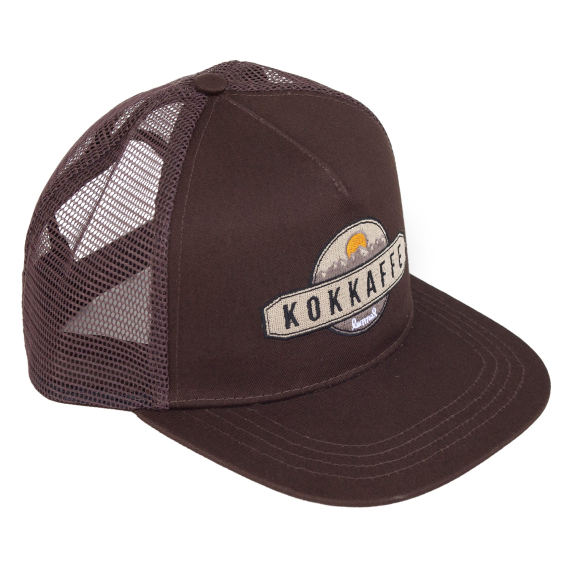 Lemmel Trucker cap KOKKAFFE - Brown in der Gruppe Kleidung & Schuhe / Kappen & Kopfbedeckungen / Caps / Trucker-Kappen bei Sportfiskeprylar.se (21115732)