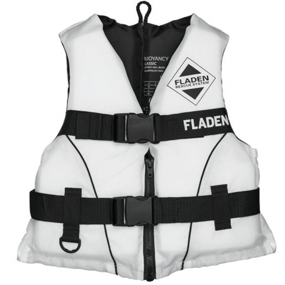 Fladen Life jacket FRS White M 50-70Kg in der Gruppe Kleidung & Schuhe / Flotation Kleidung / Schwimmwesten / Regattawesten bei Sportfiskeprylar.se (22-732-M)