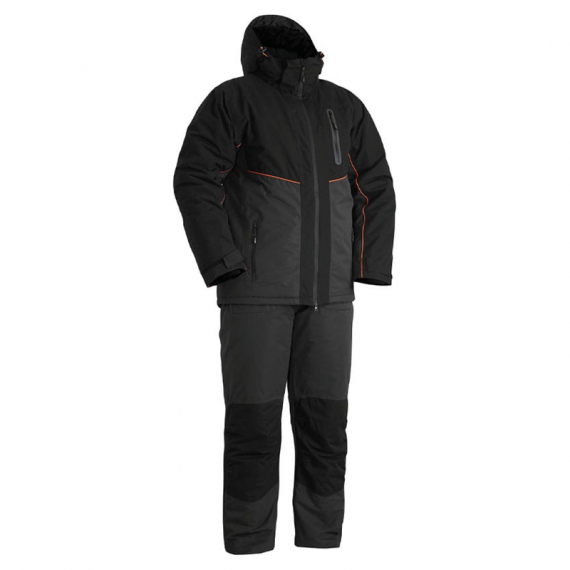 Fladen Thermal Suit Authentic Grey/Black - M in der Gruppe Kleidung & Schuhe / Kleidung / Kleidung Sets & Komplettanzüge bei Sportfiskeprylar.se (22-8285-M)
