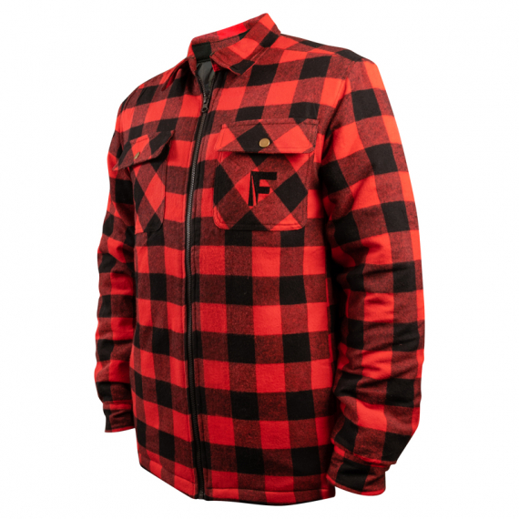 Fladen Forest Shirt Insulated Red/Black in der Gruppe Kleidung & Schuhe / Kleidung / Hemden bei Sportfiskeprylar.se (22-84841-Sr)