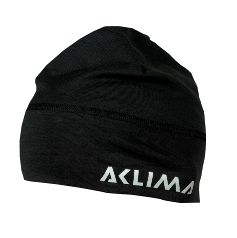 Aclima Lightwool Beanie Unisex Jet Black in der Gruppe Kleidung & Schuhe / Kappen & Kopfbedeckungen / Mützen bei Sportfiskeprylar.se (221043001-20)