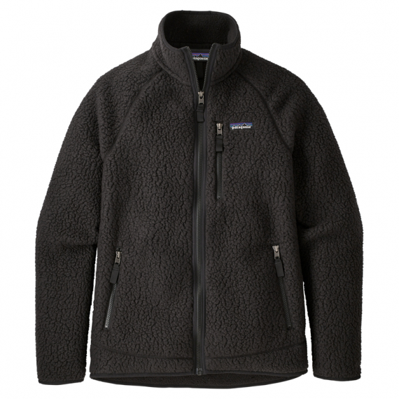 Patagonia M\'s Retro Pile Jacket Black, M in der Gruppe Kleidung & Schuhe / Kleidung / Jacken / Fleece-Jacken bei Sportfiskeprylar.se (22801-BLK-M)