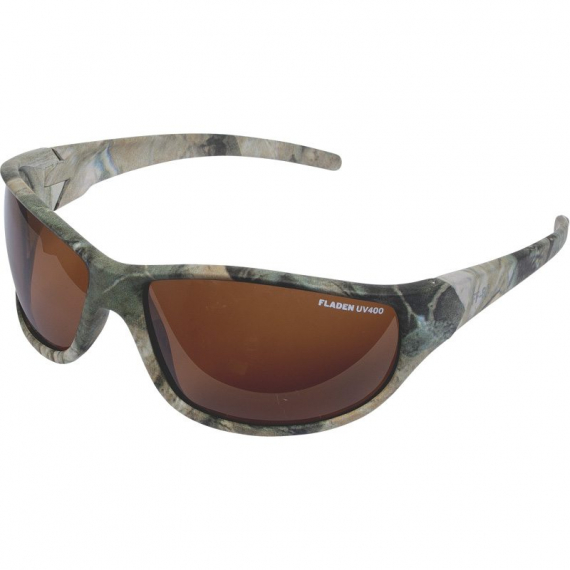 Fladen Wild Camo Polarisierende Sonnenbrillen Bärnstens Lins in der Gruppe Kleidung & Schuhe / Sonnenbrillen / Polarisierte Sonnenbrillen bei Sportfiskeprylar.se (23-119CA)