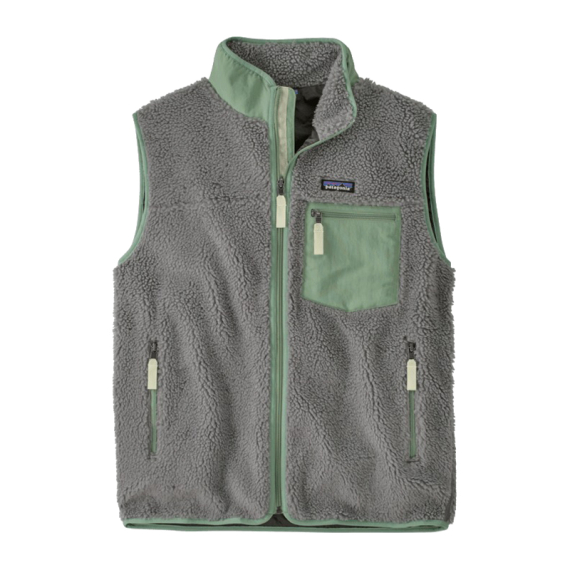 Patagonia M\'s Classic Retro-X Vest Forever Grey in der Gruppe Kleidung & Schuhe / Kleidung / Westen / Alltägliche Westen bei Sportfiskeprylar.se (23049-FEGY-Sr)