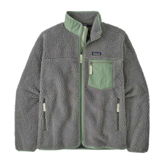 Patagonia M\'s Classic Retro-X Jacket Forever Grey in der Gruppe Kleidung & Schuhe / Kleidung / Jacken / Fleece-Jacken bei Sportfiskeprylar.se (23057-FEGY-Sr)